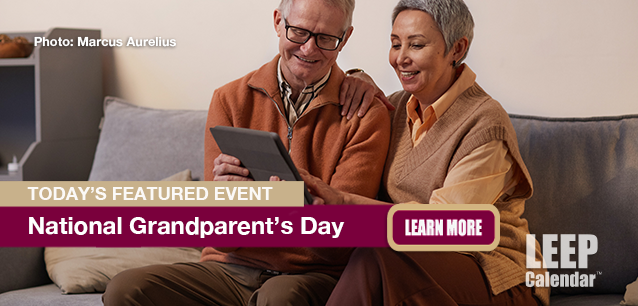 No Image found . This Image is about the event Grandparents Day, Ntl.: September 7. Click on the event name to see the event detail.